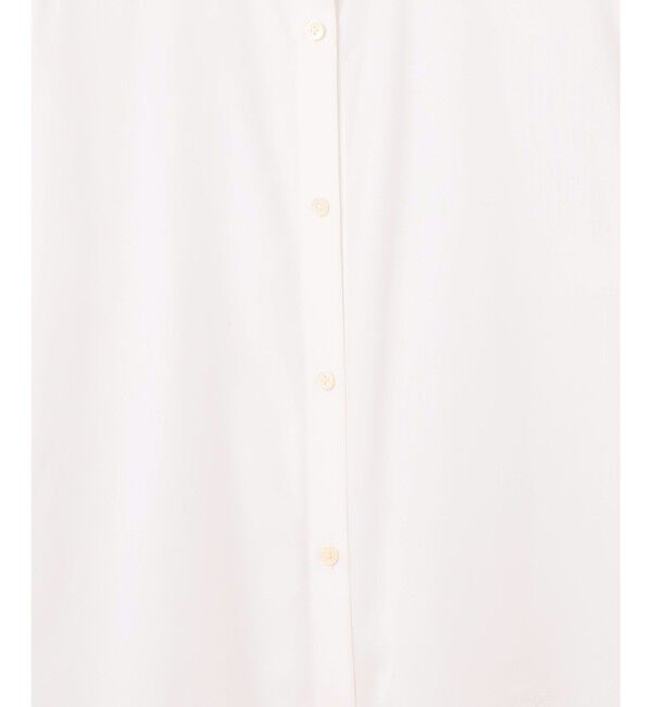 自由区「【洗える】SOMELOSテンセルバンドカラー シャツ」|シャツ・ブラウス|