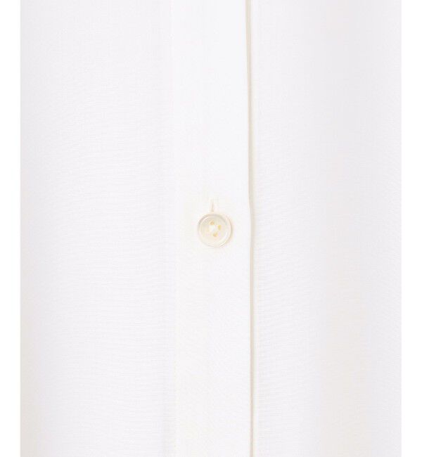 自由区「【洗える】SOMELOSテンセルバンドカラー シャツ」|シャツ・ブラウス|