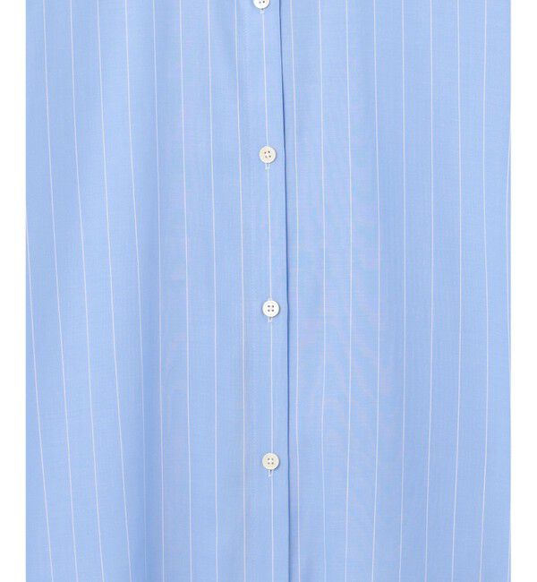 自由区「【洗える】SOMELOSテンセルバンドカラー シャツ」|シャツ・ブラウス|