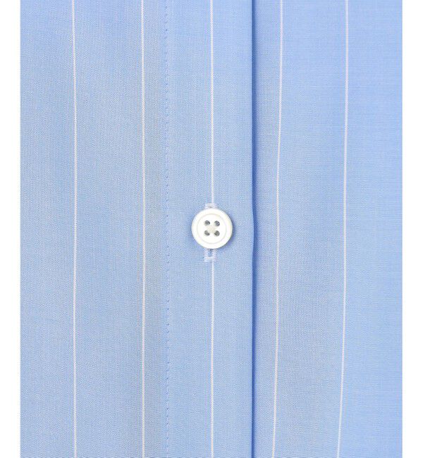 自由区「【洗える】SOMELOSテンセルバンドカラー シャツ」|シャツ・ブラウス|