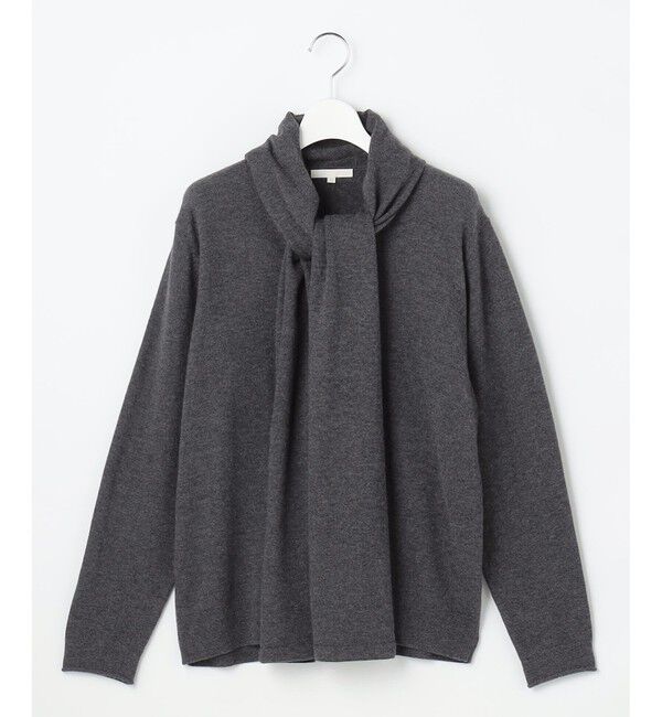 自由区「【SHIHOさん着用】ウールハイゲージVネック ニット」|ニット・セーター|