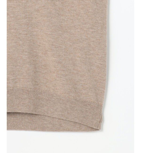 自由区「【SHIHOさん着用】ウールハイゲージVネック ニット」|ニット・セーター|