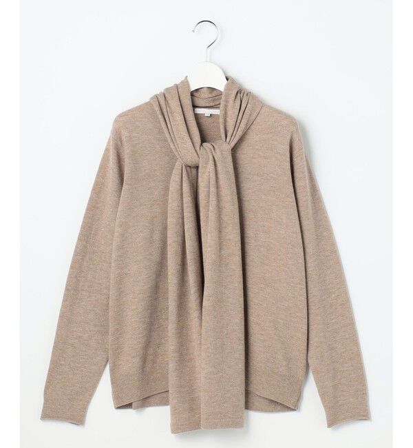 自由区「【SHIHOさん着用】ウールハイゲージVネック ニット」|ニット・セーター|