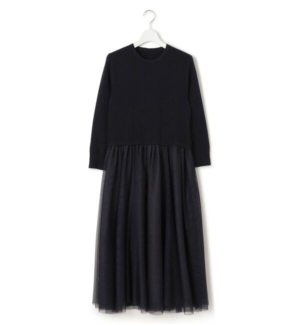 23区「【洗える】チュールコンビ ワンピース」|ワンピース|