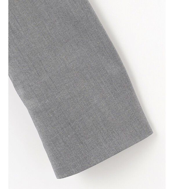 23区「【セットアップ対応/洗える】グロッシーコットンシャンブレー テーラード ジャケット」|テーラードジャケット|