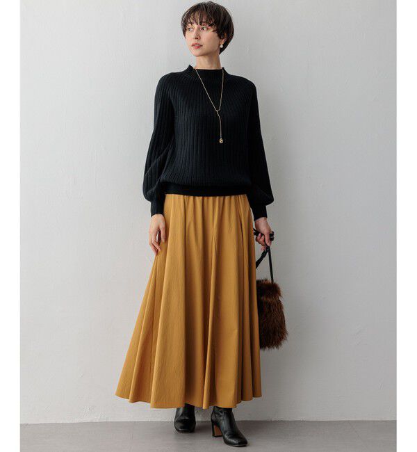 23区「【洗える】ストレッチタイプライター フレア スカート」|スカート|