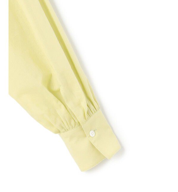 23区「【SLOW/一部店舗限定】コットンボイル ギャザー ブラウス」|シャツ・ブラウス|