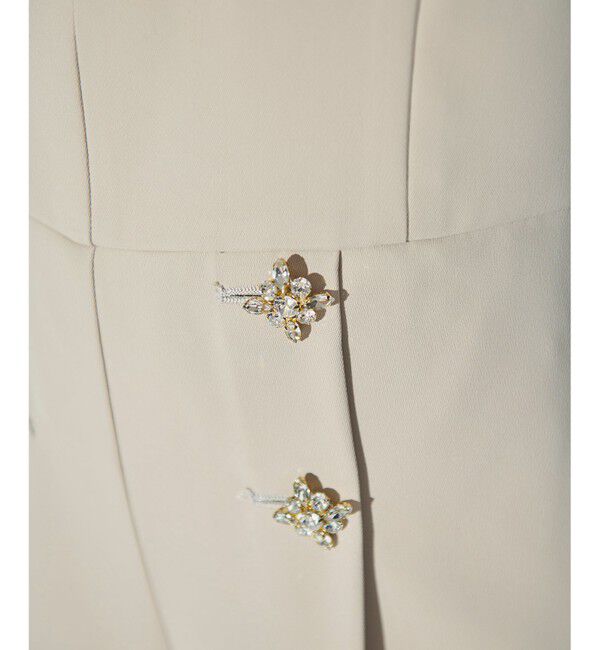 Diagram「ビジュー釦サロペット」|オールインワン|