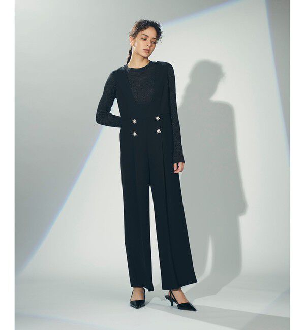 Diagram「ビジュー釦サロペット」|オールインワン|