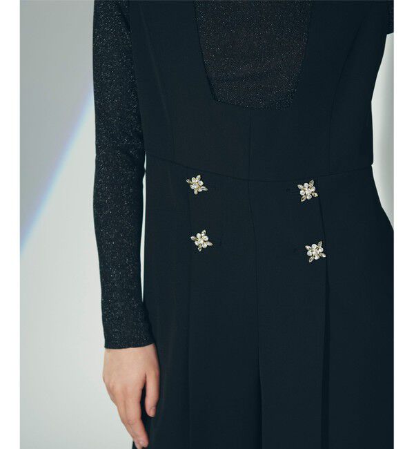 Diagram「ビジュー釦サロペット」|オールインワン|