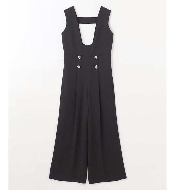 Diagram「ビジュー釦サロペット」|オールインワン|