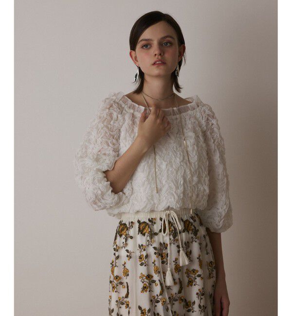 GRACE CONTINENTAL「シャーリングトップ」|その他|