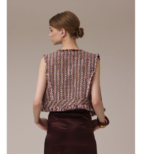 Diagram「コンパクトツイードベスト」|ベスト・ジレ|