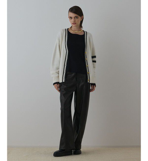 Diagram「グリッターニットカーディガン」|カーディガン|ホワイト