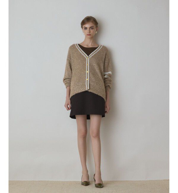 Diagram「グリッターニットカーディガン」|カーディガン|