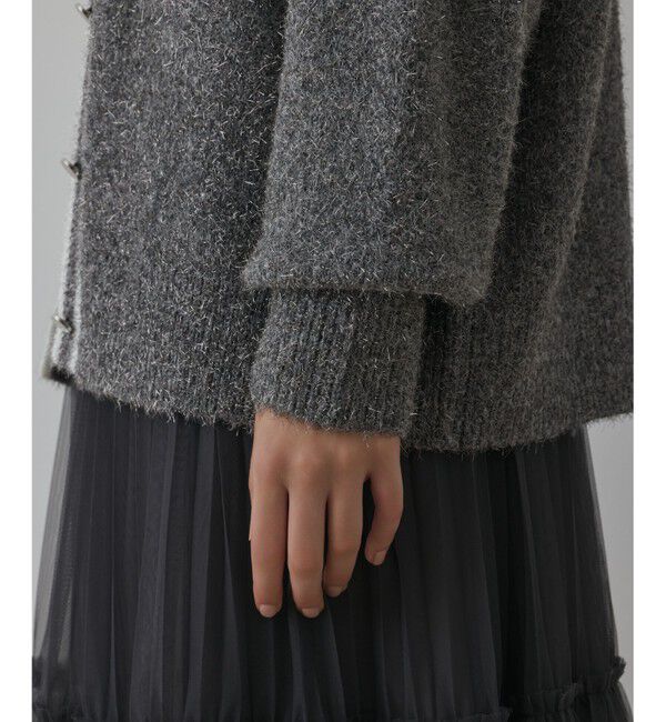 Diagram「グリッターニットカーディガン」|カーディガン|