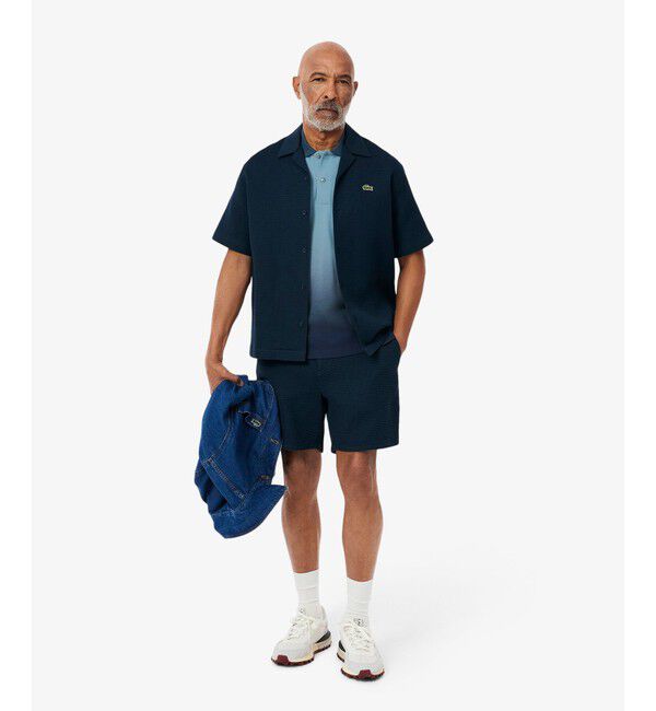 LACOSTE「L.12.12グラデーション 半袖ポロシャツ」|ポロシャツ|
