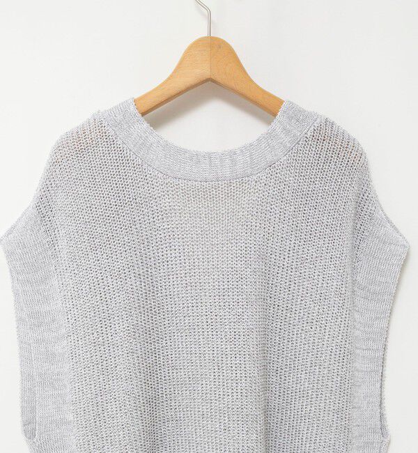 NOLLEY'S「【WEB限定】《手洗い可能》ペーパーヤーン2WAYベスト」|ベスト・ジレ|