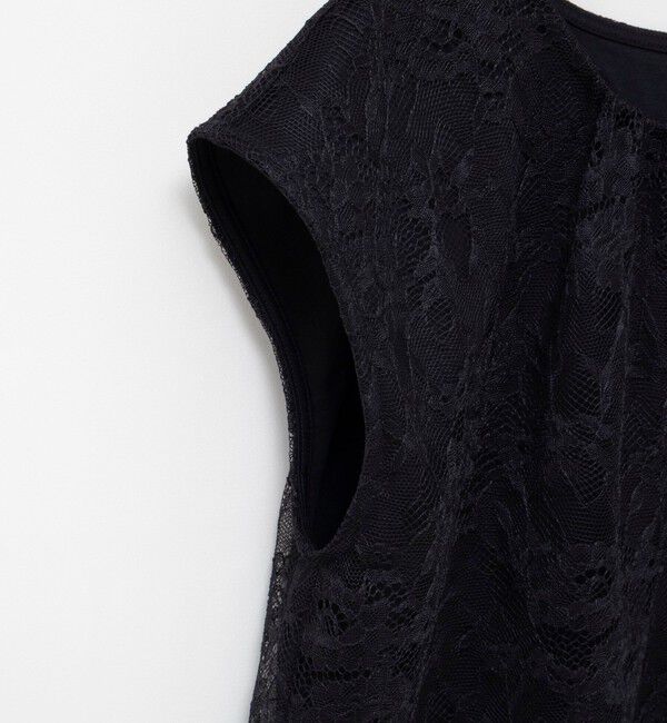 NOLLEY'S「ウォッシャブルレースレイヤードブラウス」|シャツ・ブラウス|