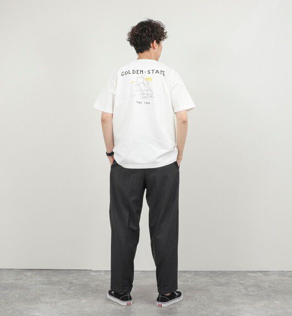 NOLLEY'S goodman「【BARNS OUTFITTERS】別注 MAP GOLDEN STATE プリントTシャツ 26SS」|Tシャツ・カットソー|
