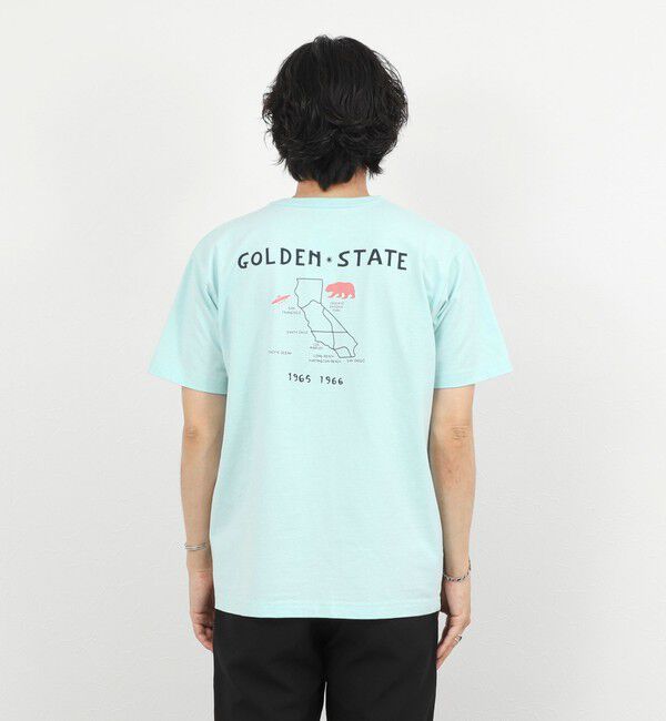 NOLLEY'S goodman「【BARNS OUTFITTERS】別注 MAP GOLDEN STATE プリントTシャツ 26SS」|Tシャツ・カットソー|