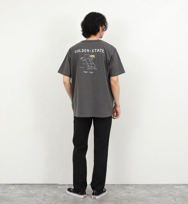 NOLLEY'S goodman「【BARNS OUTFITTERS】別注 MAP GOLDEN STATE プリントTシャツ 26SS」|Tシャツ・カットソー|