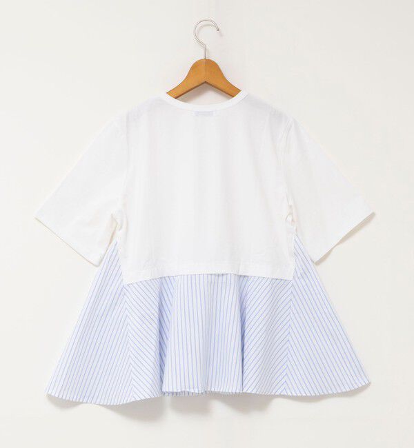 NOLLEY'S「【TRRAZZO DONNA/トラッゾドンナ】Docking Flare Top」|Tシャツ・カットソー|