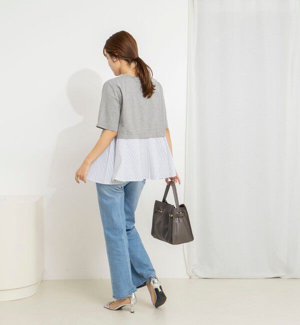 NOLLEY'S「【TRRAZZO DONNA/トラッゾドンナ】Docking Flare Top」|Tシャツ・カットソー|
