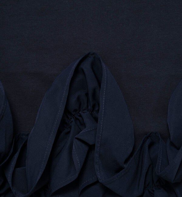 NOLLEY'S「ウォッシャブル裾フリルカットプルオーバー」|Tシャツ・カットソー|