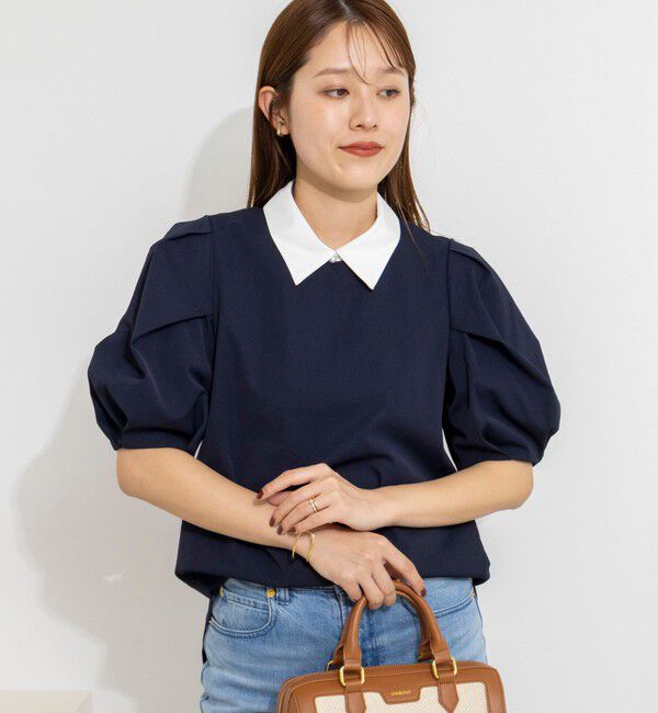 NOLLEY'S「2WAY襟ブラウス」|シャツ・ブラウス|