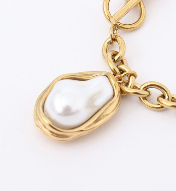 NOLLEY'S「【MERAKI/ メラキ】Oval Pearl Braceletオーバルパールブレスレット」|ブレスレット・バングル|