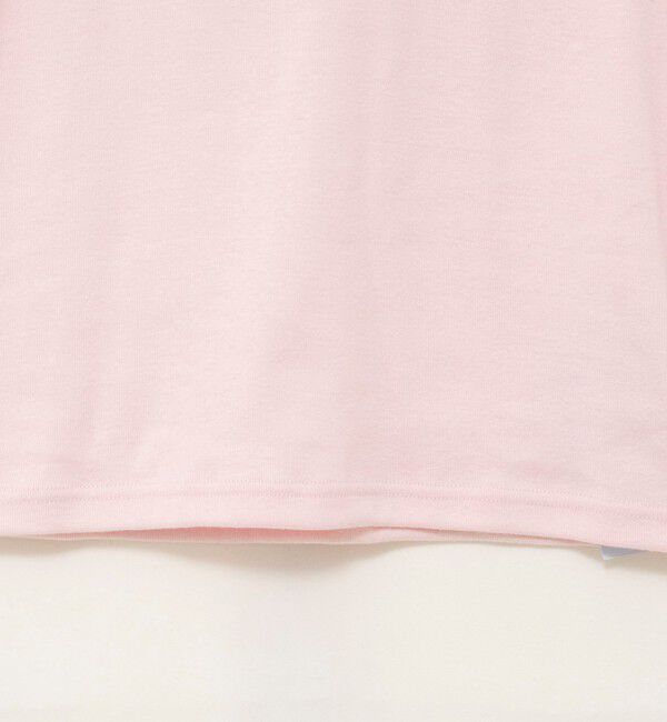 MAQWEL「【MAQWEL/マクウェル】ウォッシャブルCOTTON RIB 7分袖VネックTシャツ」|Tシャツ・カットソー|