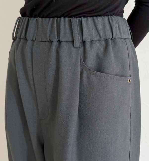 fredy emue「ウールライク5ポケイージーパンツ」|チノ|