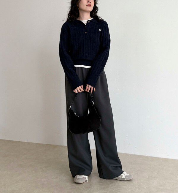 fredy emue「ウールライク5ポケイージーパンツ」|チノ|