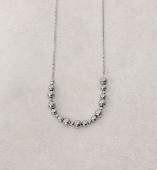 fredy emue「ボールメタルトップアジャストネックレス」|ネックレス|