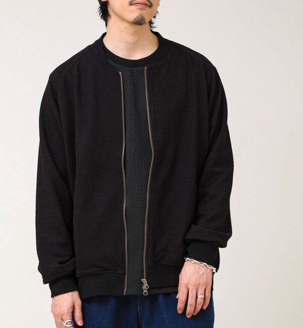 GLOSTER「【きれいめに使える】フクレジャガード MA1カーデ」|カーディガン|