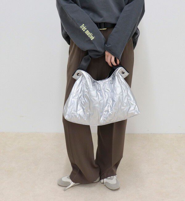 fredy emue「星キルト2WAYトートバッグ」|ショルダー・メッセンジャー|