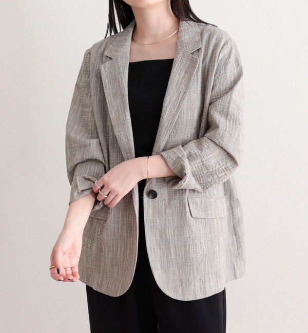 fredy emue「バンピースラブジャケット」|テーラードジャケット|ブラウン系その他