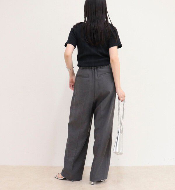 fredy emue「ランダムテレコ5分袖Tシャツ」|Tシャツ・カットソー|