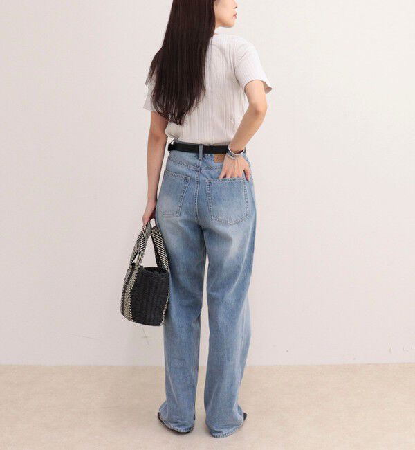 fredy emue「ランダムテレコ5分袖Tシャツ」|Tシャツ・カットソー|