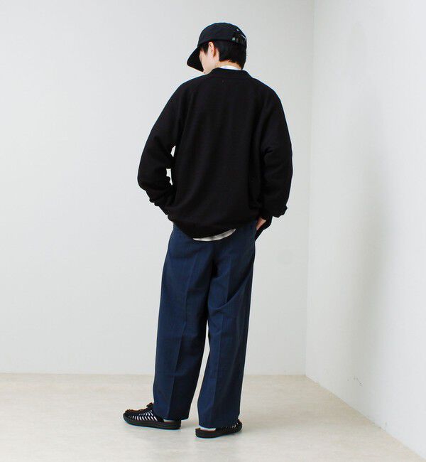 GLOSTER「【セットアップ着用可能】ドライポリワイドパンツ」|チノ|