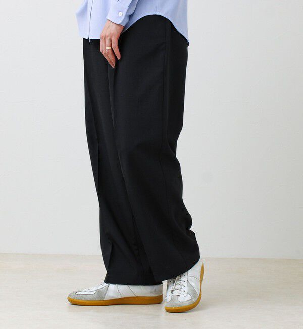 GLOSTER「【セットアップ着用可能】ドライポリワイドパンツ」|チノ|