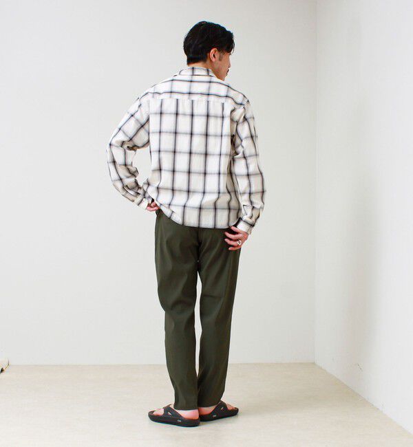 GLOSTER「【快適ストレッチ】Relaxイージーパンツ」|チノ|