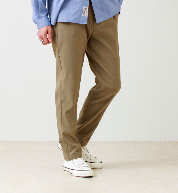 GLOSTER「【快適ストレッチ】Relaxイージーパンツ」|チノ|