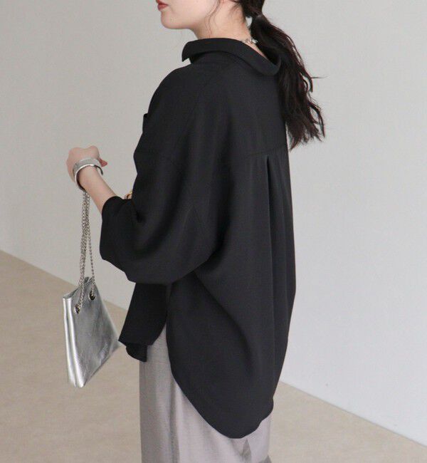 fredy emue「とろみカシュクールシャツ」|シャツ・ブラウス|