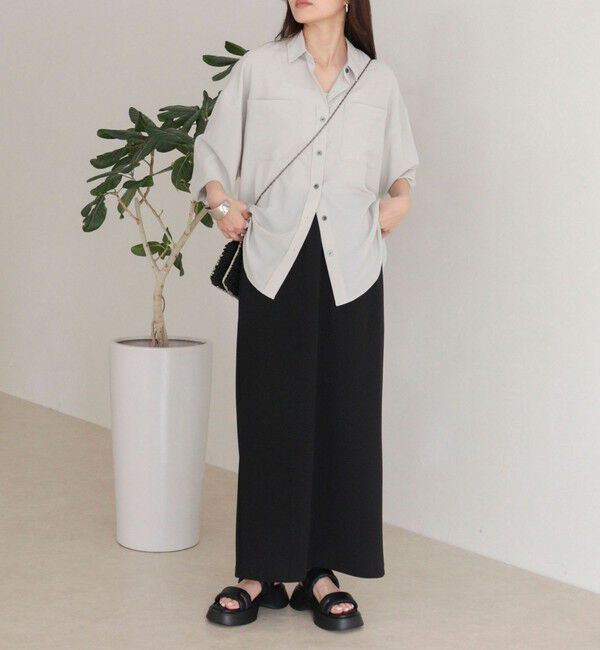 fredy emue「とろみカシュクールシャツ」|シャツ・ブラウス|