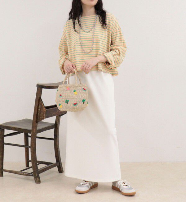 fredy emue「カットジョーゼットインゴムタイトスカート」|スカート|