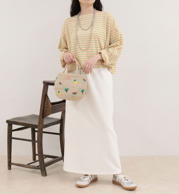 fredy emue「カットジョーゼットインゴムタイトスカート」|スカート|