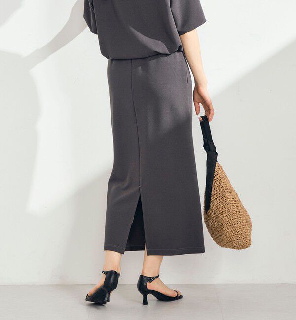 fredy emue「カットジョーゼットインゴムタイトスカート」|スカート|