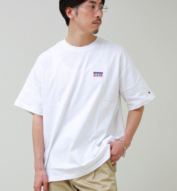 GLOSTER「【CONVERSE】プレートロゴ 半袖Tシャツ」|Tシャツ・カットソー|